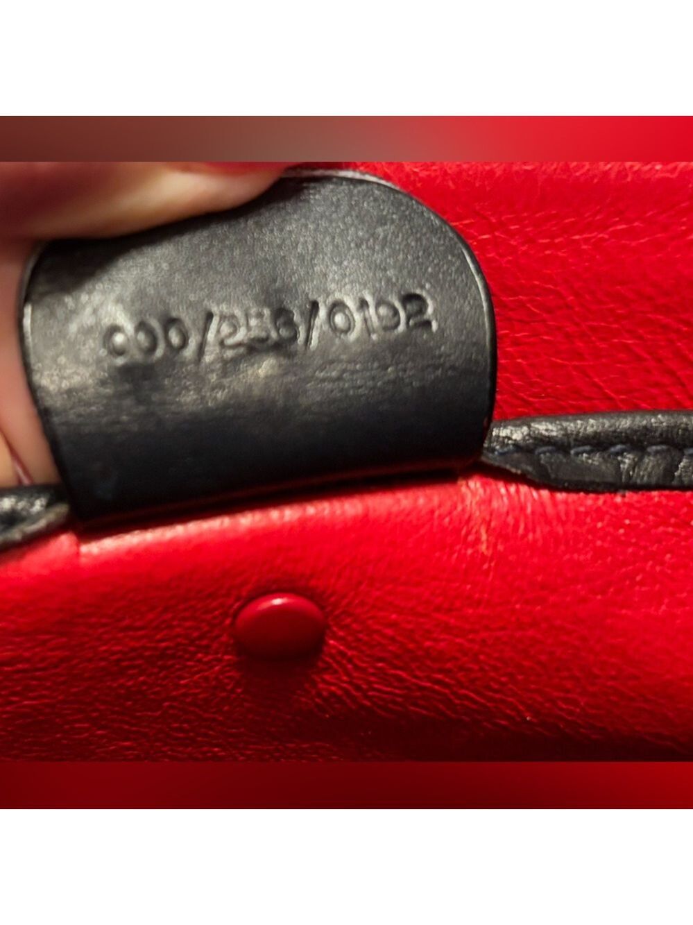 Gucci (w. COA) Calfskin Lady Lock Top Handle Satchel - Picture 13 of 16